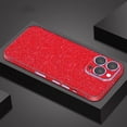 thumbnail image 1 of Compatible with iPhone 14 Plus Bling Glitter Sticker Skin Wraps Shiny Sparkle Cute for Women Girls Girly Luxury Sticker 2 Pack Red, 1 of 8