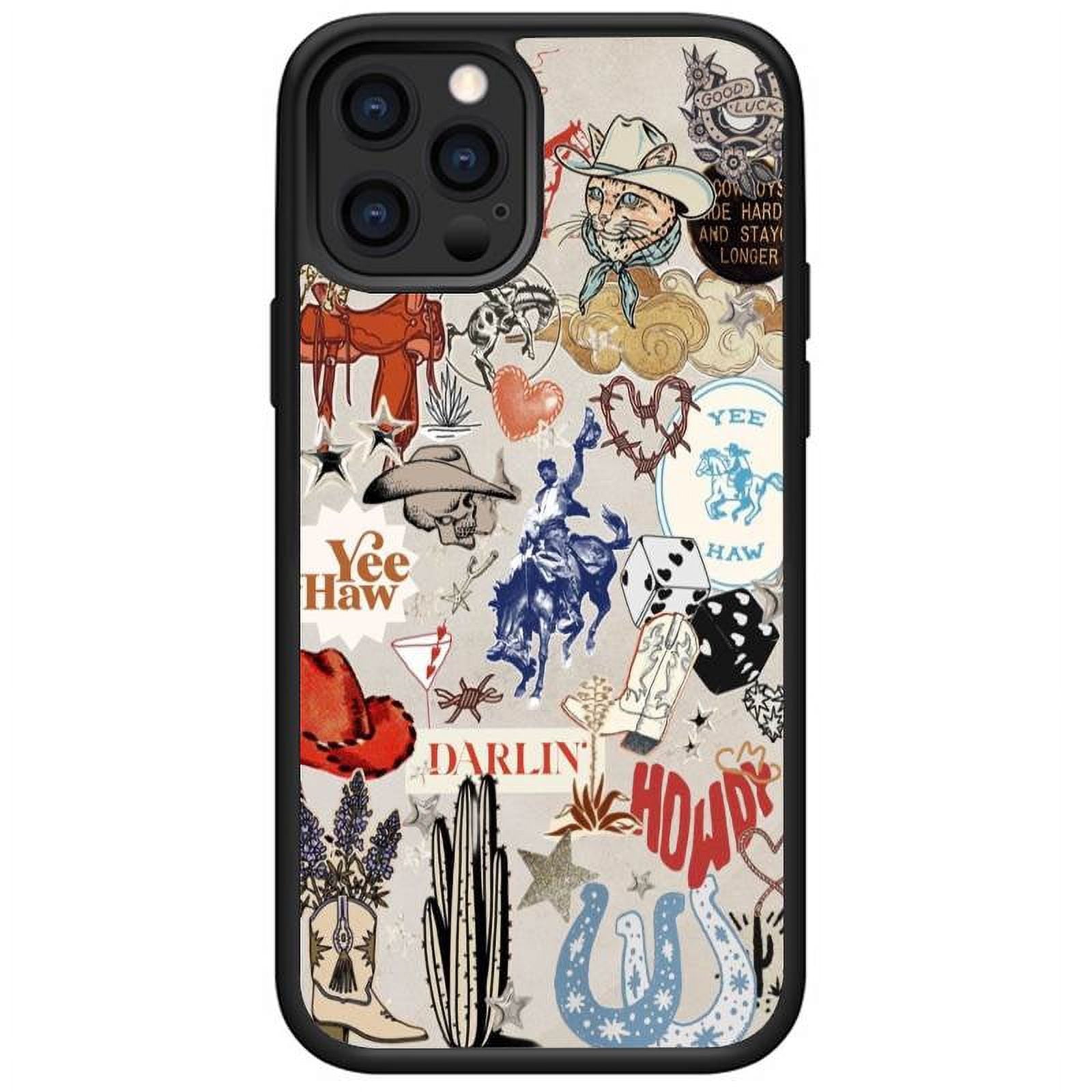 Compatible with iPhone 14 Plus case Cartoon Cute Cow pattern phone case Soft TPU Fashion Design