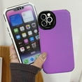 thumbnail image 1 of Compatible with iPhone 14 Pro Max 360 Degree Full Body Protection Rugged Weave Texture Protection Shockproof Cover for Women Girls Man-Purple, 1 of 10