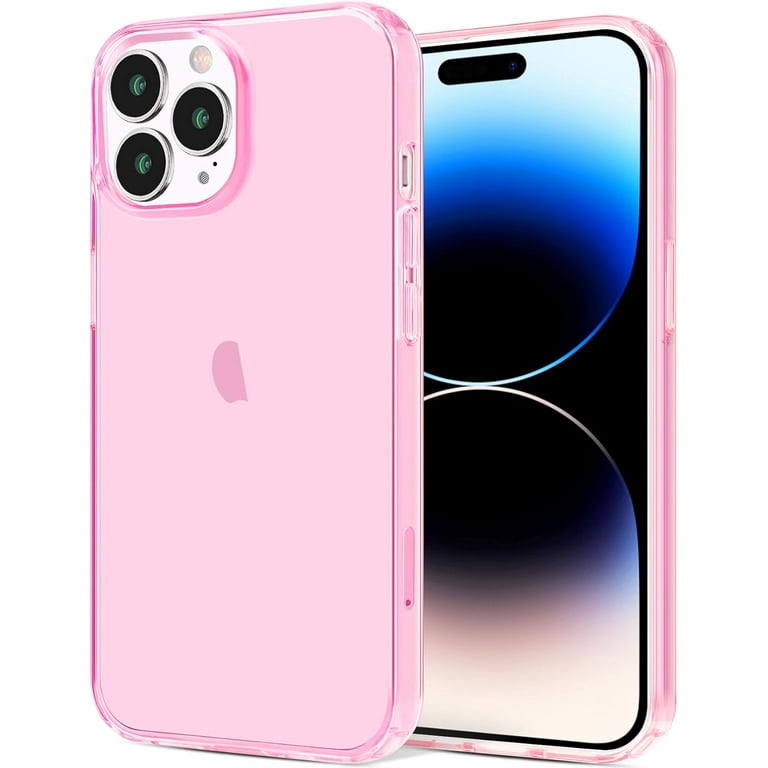 iPhone 14 Pro Maxケース　ヌードピンク Compatible with iPhone 14 Pro Max Case Clear, Soft Shockproof