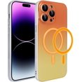 thumbnail image 1 of Compatible with iPhone 14 Pro Max Gradient Case Magnetic Luminous Case Glow in The Dark Noctilucent Slim Fit Cover Protective Anti Scratch Case Cover, 1 of 15