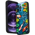 thumbnail image 1 of Compatible with iPhone 14 Pro Max Phone Case, Lucky-Koi-Fish-1 Case Silicone Protective for Teen Girl Boy Case for iPhone 14 Pro Max, 1 of 1