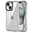 thumbnail image 1 of Compatible with iPhone 15 Case, Clear Thin Soft TPU Slim Fit Mobile Phone Cover Anti-Slip Grip Scratch Resistant Phone Cases for iPhone 15, Clear, 1 of 8