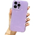 thumbnail image 1 of Compatible with iPhone 15 Pro Case Glitter Bling Cute Women Girl Phone Case Soft Twinkle Sparkly Protective Case for iPhone 15 Pro-Purple, 1 of 14