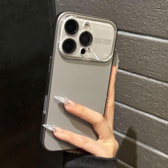Compatible with iPhone 17 Pro Max/16/15/14/13 Phone case New Large Window All Inclusive Couple (Purple,for iPhone 15 Pro Max)