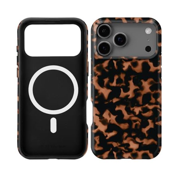 Compatible with iPhone 17 Pro Max Case [8 ft Drop Tested] Compatible with MagSafe - Cute Turtle Shell Mag Series Cases for Women Girls