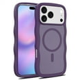 thumbnail image 1 of Compatible with iPhone 17 Pro Max Case,Fit for Magsafe,Shockproof Anti-slip Anti-drop,Wavy Design,Slim Magnetic Phone Protective Cover, 1 of 8