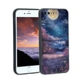 thumbnail image 1 of Compatible with iPhone 7 Plus Phone Case, Enchanted-night-sky-starfalls-5 Case Silicone Protective for Teen Girl Boy Case for iPhone 7 Plus, 1 of 1