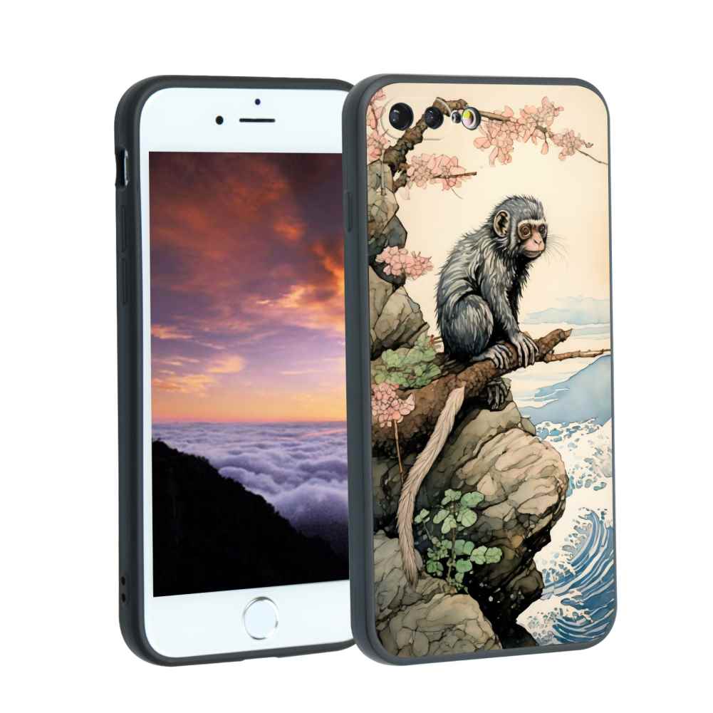 Compatible with iPhone 7 Plus Phone Case, Marmoset304 Case Silicone