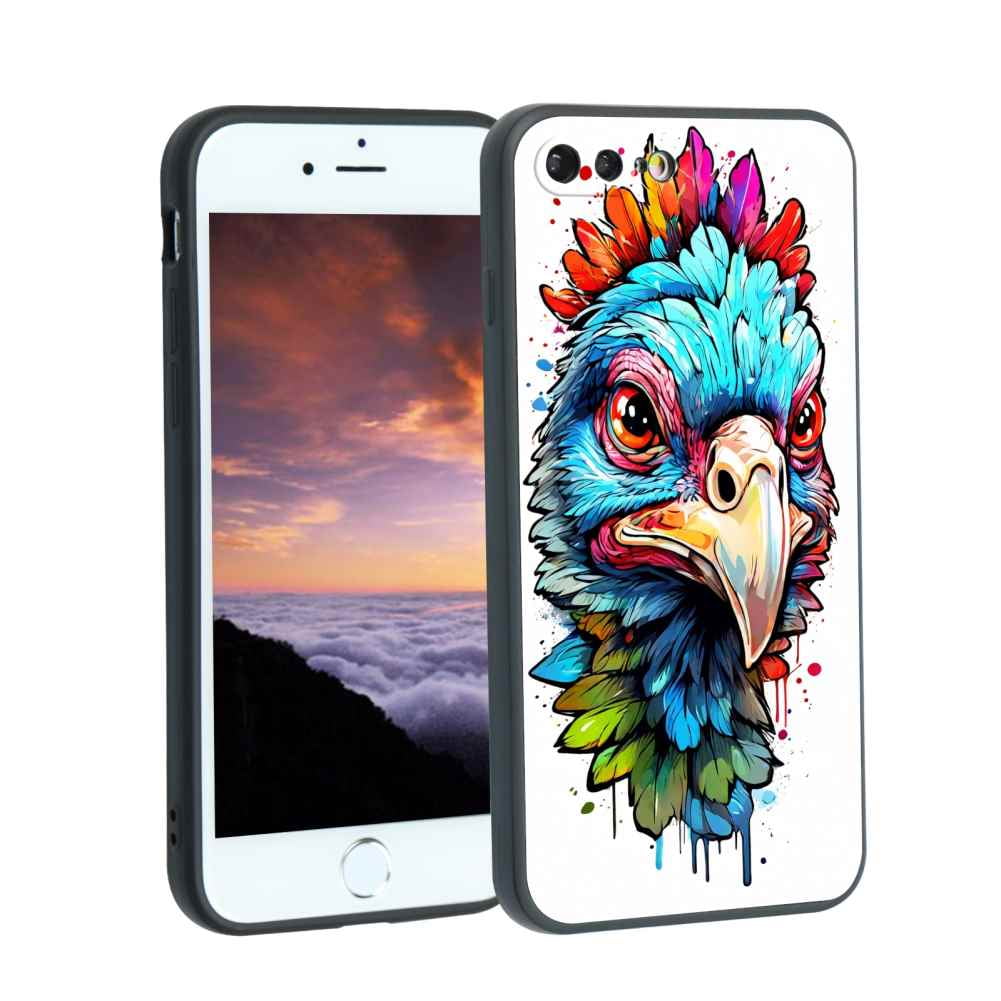 Compatible with iPhone 7 Plus Phone Case, Turkeyface Case Silicone