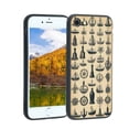 thumbnail image 1 of Compatible with iPhone 8 Phone Case, Vintage-ship-bottle-symbols-0 Case Silicone Protective for Teen Girl Boy Case for iPhone 8, 1 of 1