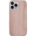 thumbnail image 1 of Compatible with iPhone Case,Classy Natural Wood Grain Design Protection Soft Shockproof Cover Phone Case (Pink,iPhone 14 Pro), 1 of 7