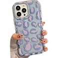 thumbnail image 1 of Compatible with iPhone Case,Clear Leopard Print Cheetah Bumper Protection Soft Shockproof Cover Phone Case (Clear,iPhone 12 Pro Max), 1 of 6