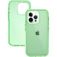thumbnail image 1 of Compatible with iPhone Case,Crystal Clear [Not Yellowing][ Drop Protection] Camera Lens Protection Soft Shockproof Cover Phone Case (Green,iPhone 15), 1 of 7