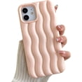 thumbnail image 1 of Compatible with iPhone Case,Cute Curly Wave Water Ripple Shape Pattern Protection Soft Shockproof Cover Phone Case (Pink,iPhone X/Xs), 1 of 8