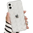 thumbnail image 1 of Compatible with iPhone Case,Cute Electro Plated 3D Heart Glossy Full Body Protection Soft Shockproof Cover Phone Case (Clear,iPhone 11 Pro Max), 1 of 6