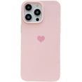thumbnail image 1 of Compatible with iPhone Case,Cute Heart Pattern Bumper Camera Lens Protection Soft Shockproof Cover Phone Case (Pink,iPhone 12 Pro), 1 of 7