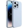 thumbnail image 1 of Compatible with iPhone Case,[ Drop & Camera Lens Protection] Soft Liquid Silicone [Microfiber Lining] Shockproof Cover Phone Case (Blue,iPhone 13), 1 of 6