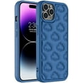 thumbnail image 1 of Compatible with iPhone Case,[ Drop Protection] 3D Cloud Pattern TPU Full Body Protection Soft Shockproof Cover Phone Case (Blue,iPhone 12 Pro), 1 of 7