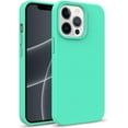 thumbnail image 1 of Compatible with iPhone Case,Ecofriendly Made of Plants Biodegradable Matte Full Body Protection Soft Shockproof Cover Phone Case (Mint,iPhone 13 Pro), 1 of 6