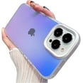 thumbnail image 1 of Compatible with iPhone Case,Laser Holographi Matte Dual Layer Clear Bumper Full Body Protection Soft Shockproof Cover Phone Case (White,iPhone 11), 1 of 4