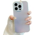 thumbnail image 1 of Compatible with iPhone Case,Luxury Laser Colorful Matte [ Drop&Full Body Protection] Shockproof Cover Phone Case (Clear,iPhone 15 Pro), 1 of 5