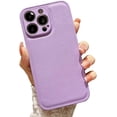 thumbnail image 1 of Compatible with iPhone Case,Luxury PU Leather Anti-Scratch Bumper Camera Lens Protection Soft Shockproof Cover Phone Case (Purple,iPhone 12 Pro Max), 1 of 6