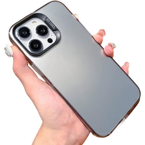 Compatible with iPhone Case,Matte Anti-Slip [ Drop & Full Body Protection] Soft Shockproof Cover Phone Case (Silver,iPhone 11)