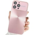 thumbnail image 1 of Compatible with iPhone Case,Matte CD Pattern Aurora Laser Camera Lens Protection Soft Shockproof Cover Phone Case (Pink,iPhone 15 Plus), 1 of 6