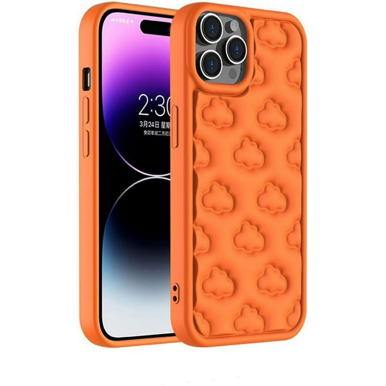 Compatible with iPhone Case,[Military Drop Protection] 3D Cloud