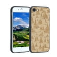 thumbnail image 1 of Compatible with iPhone SE 2022 Phone Case, Whimsical-sandcastle-beach-patterns-3 Case Silicone Protective for Teen Girl Boy Case for iPhone SE 2022, 1 of 1