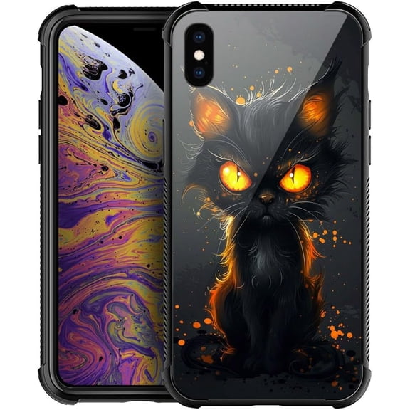 Compatible with iPhone XR Case, Wildcat Glow Map for Men Woman, Anti-Scratch Soft TPU Shockproof Unique Protective Cover Pattern Design