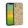 thumbnail image 1 of Compatible with iPhone XS Phone Case, Whimsical-sandcastle-beach-patterns-3 Case Silicone Protective for Teen Girl Boy Case for iPhone XS, 1 of 1