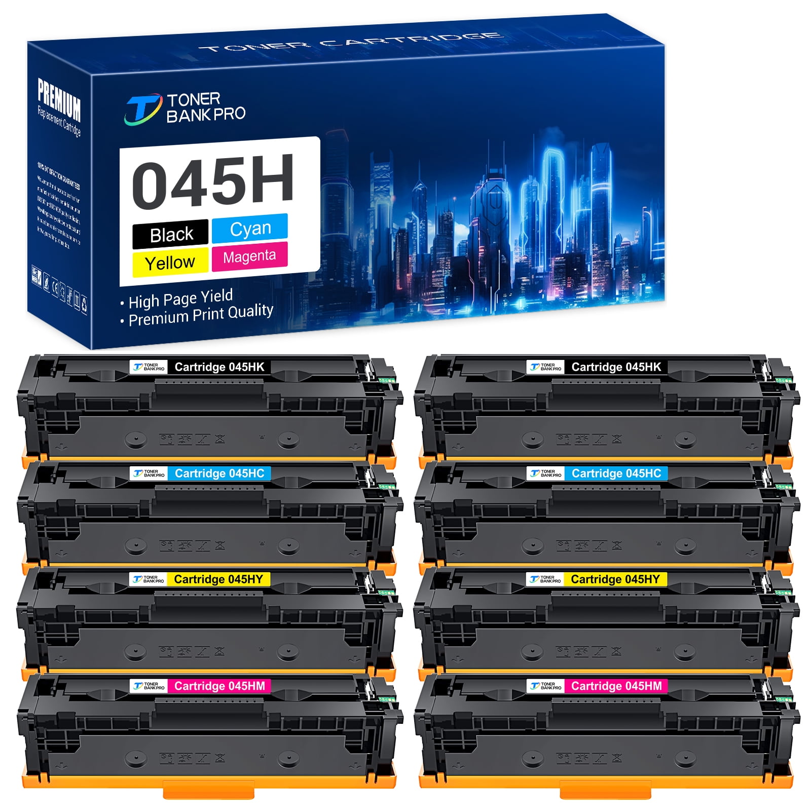 Compatible045H Toner Cartridges Replacement for Canon CRG 045 045H