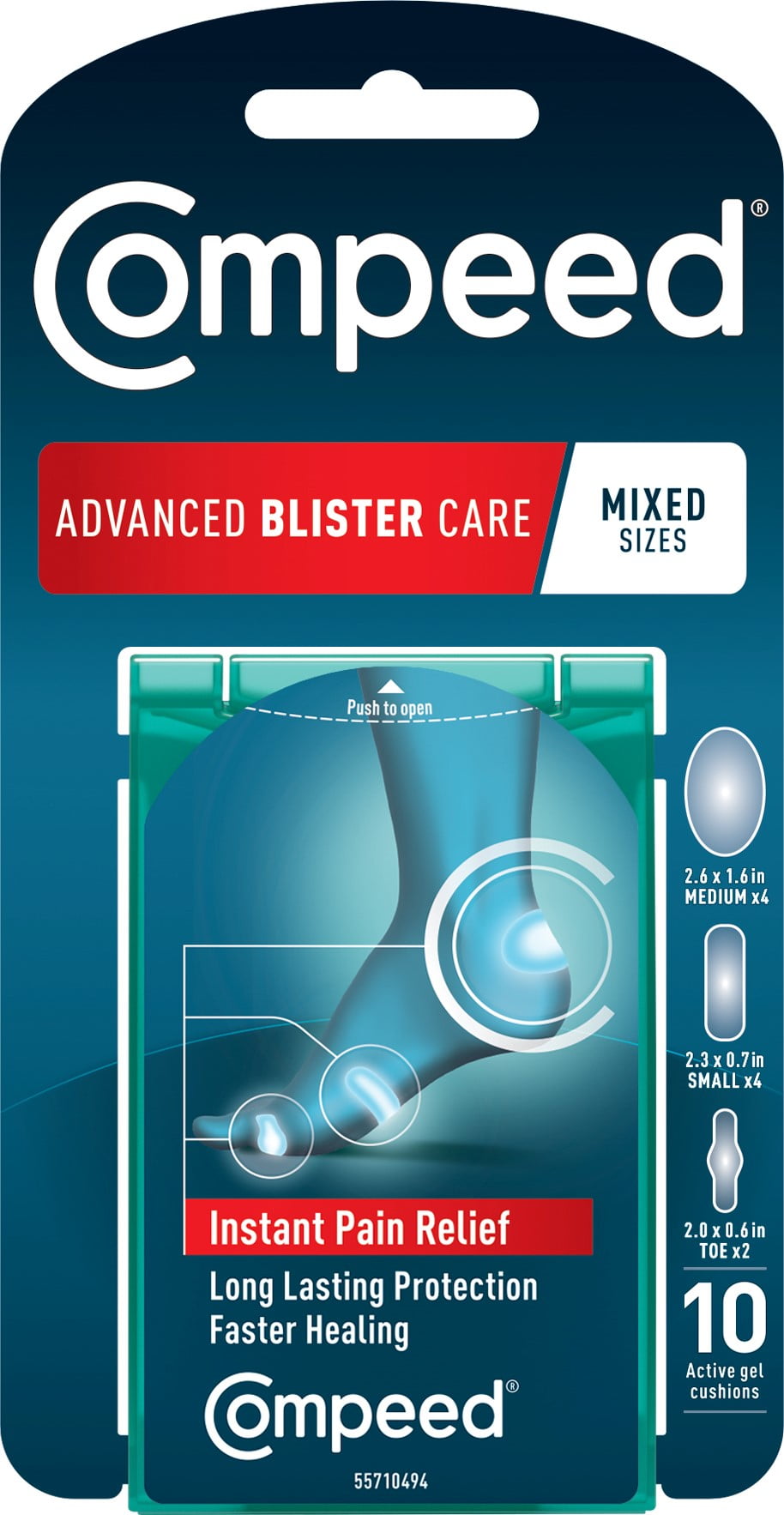 Compeed Blister, Mixed 10 ct (Pack of 6) - Walmart.com