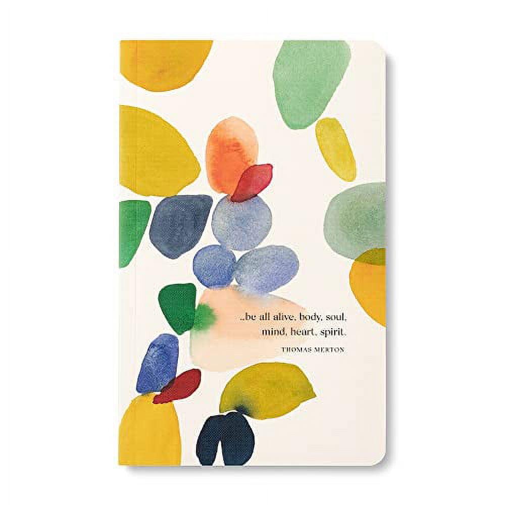 Compendium Softcover Journal - Be all alive, body, soul, mind, heart, spirit. A Write Now Journal with 128 Lined Pages, 5W x 8H