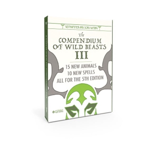 Gemhammer And Sons Gaming Compendium of Wild Beasts III New