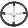 thumbnail image 1 of Competition 4-Spoke Bell-Style Steering Wheel, 15 Inch, Dished, 1 of 5