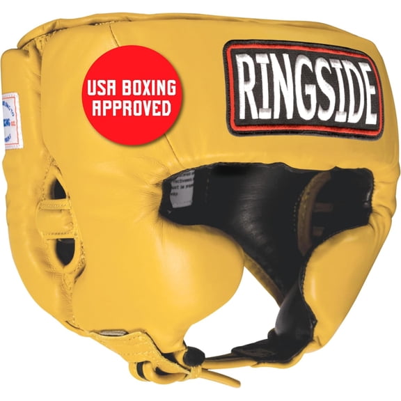 Competition Boxing Muay Thai MMA Sparring Head Protection Headgear with Cheeks