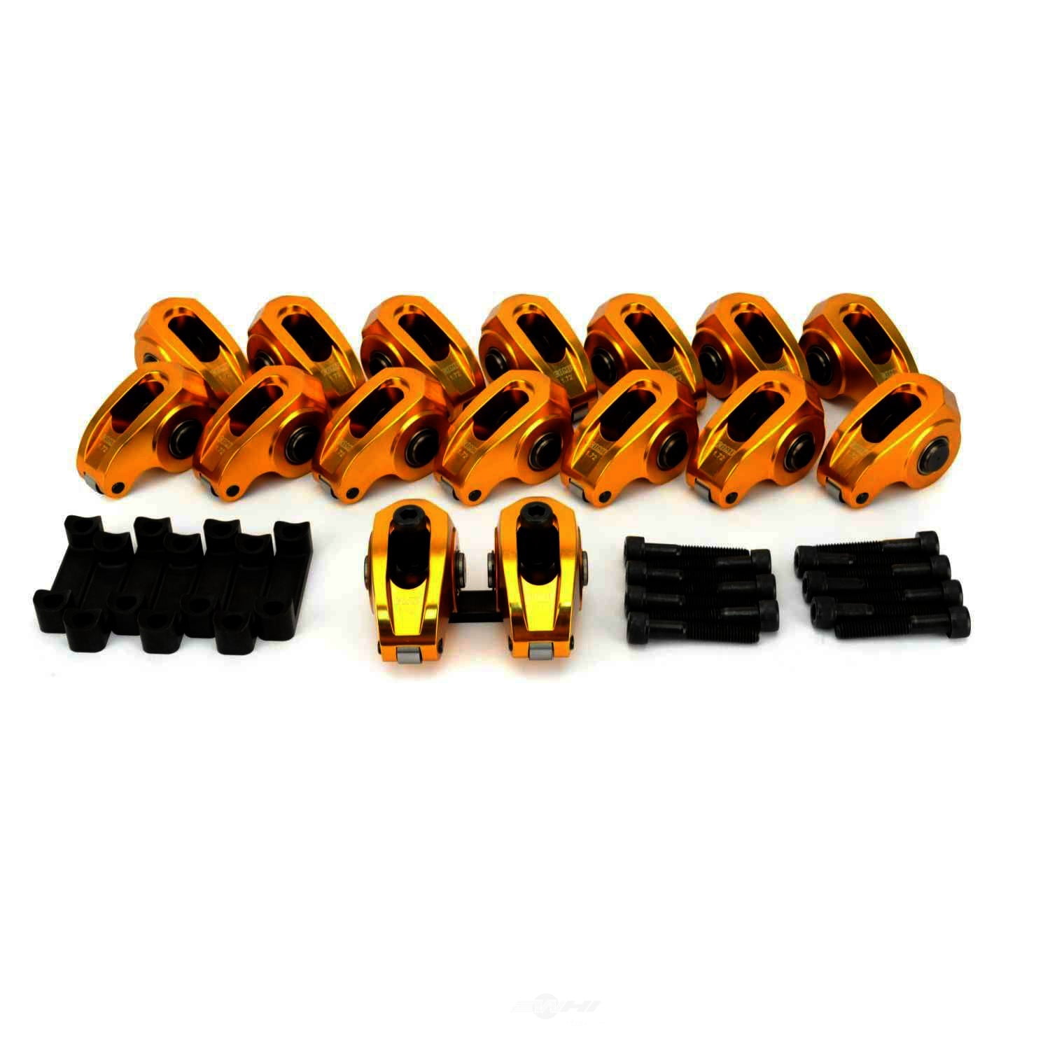 Competition Cams 19028-16 Ultra-Gold Aluminum Roller Rocker Arms Fits select: 2010-2011 CHEVROLET CAMARO SS, 2007-2008 CADILLAC ESCALADE LUXURY