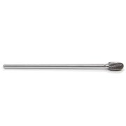 Powerhouse Carbide Burr - Dbl Cut Solid 1/2 Oval w/6in Shk