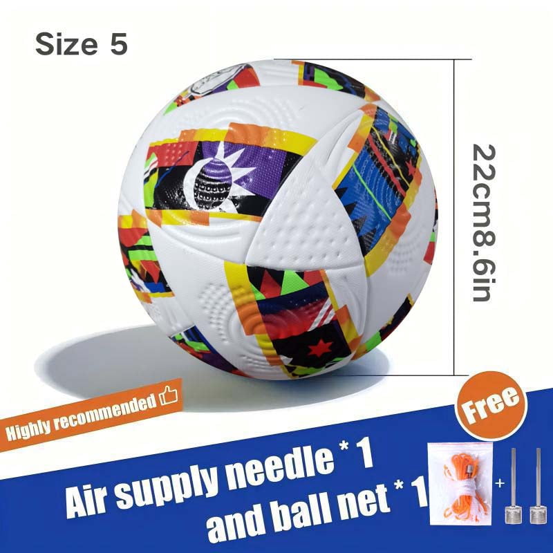 Competition Football Size 5 Youth Team Professional Soccer Team Sports Professional Training Ball Wear-Resistant High Elastic