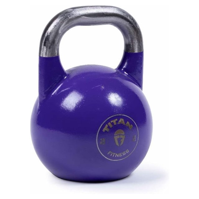 Competition Kettlebell, Single Piece Casting, KG Markings, Full Body