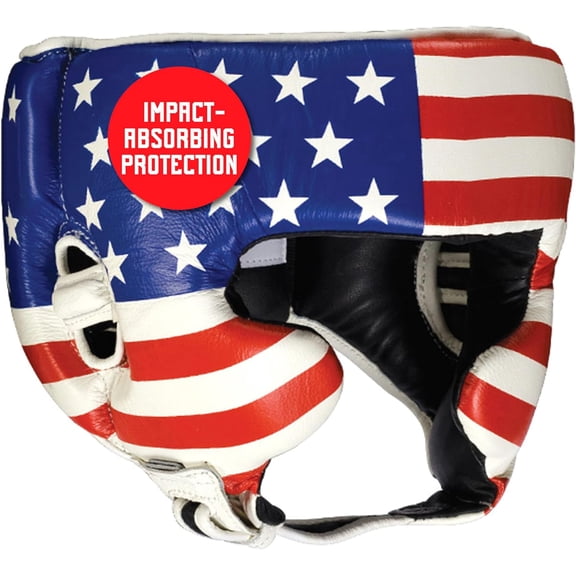 Competition-Like Boxing Headgear with Cheeks