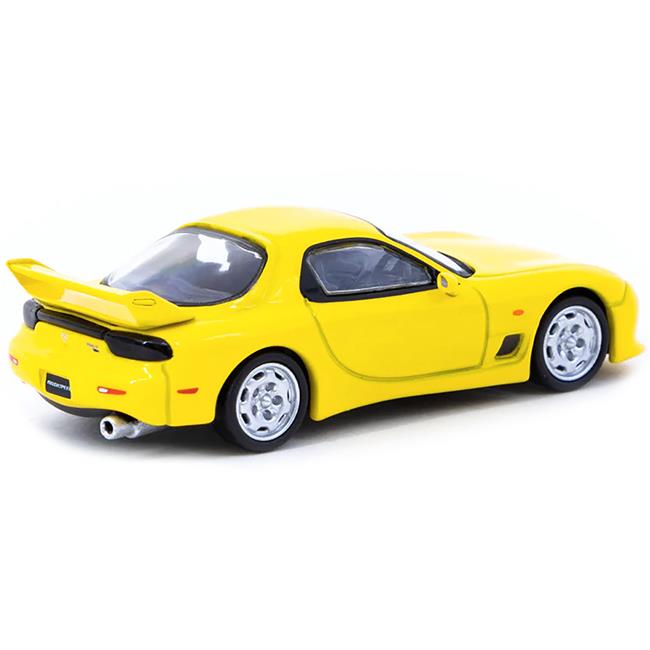 Competition Yellow Mica Global64 Series 1 by 64 Scale Diecast Model Car