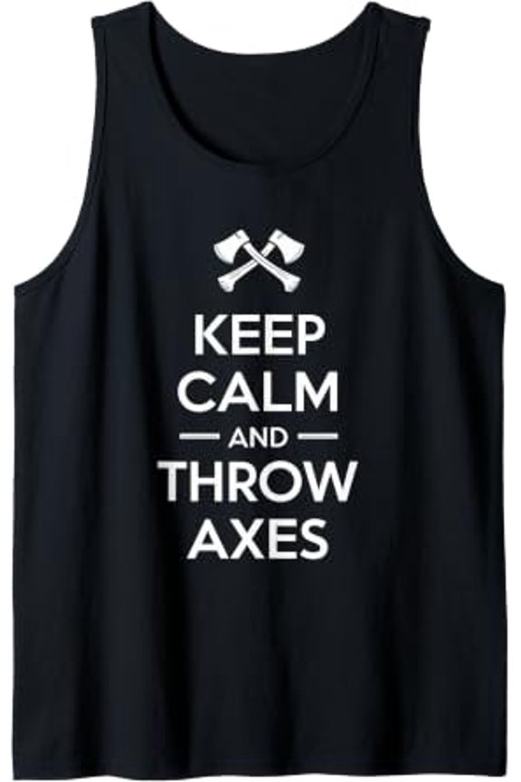 Competitive Axe Throwing Precision Axe Sport Throwing Axe Tank Top Size S-3XL