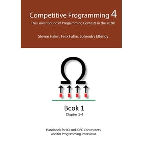 Competitive Programming 4 - Book 1: The Lower Bound of Programming Contests in the 2020s, (Paperback)