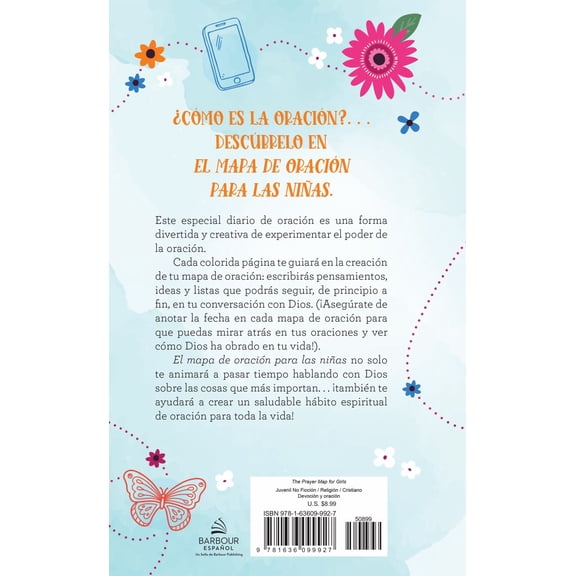 El Mapa de Oracin para Las Nias: Un Diario Creativo (Spiral-Bound)