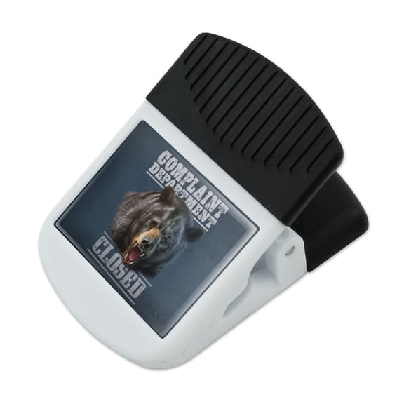 Complaint Department Closed Bear Refrigerator Fridge Magnet Magnetic Hanging Hook Note Snack Clip