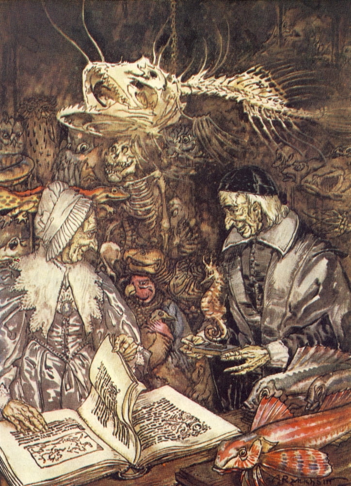 Compleat Angler 1931 Wonders you may now see Canvas Art - A Rackham (18 x 24)